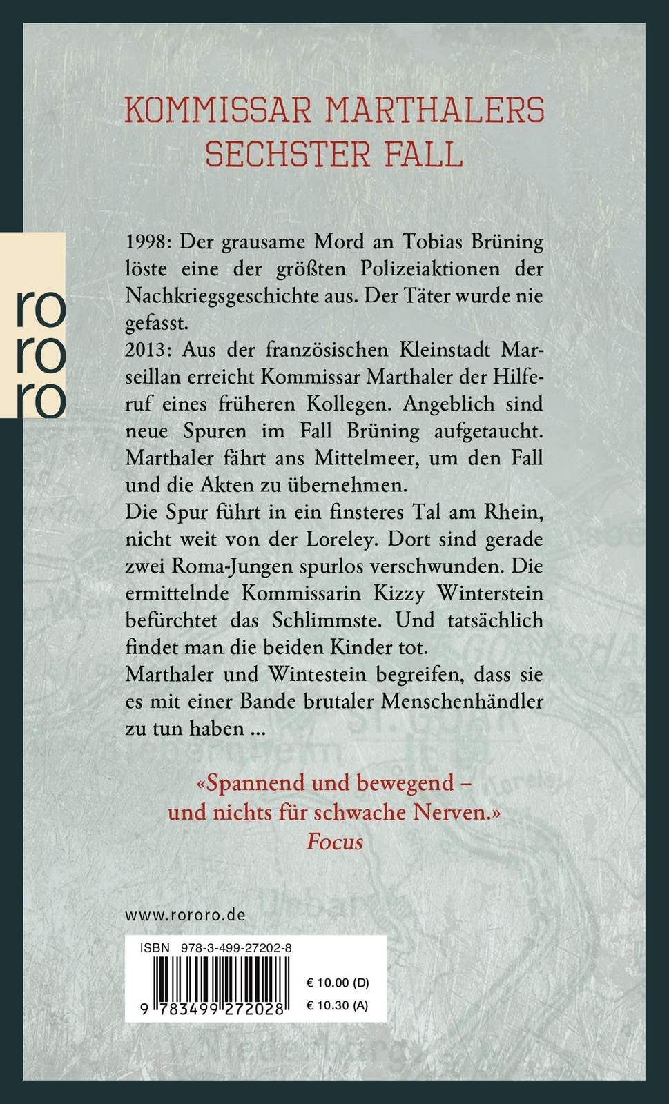 Thumbnail - Menschenfischer | Jan Seghers | Taschenbuch | Kommissar Marthaler
