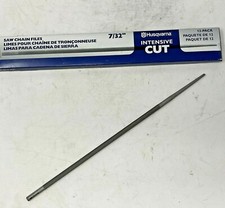 12-Pack HUSQVARNA 7/32" 5.5 MM ROUND CHAIN SAW FILES 3/8" PITCH INTENSIVE CUT