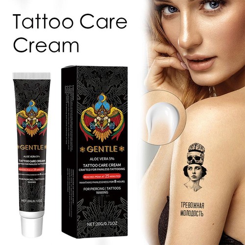 Tattoo Care Cream Shrinking Moisturizing Daily Care for Tattoo Skin Mild B9O3 - Bild 5 von 17