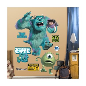 Details About Fathead Monsters Inc Graphic Wall Decor
