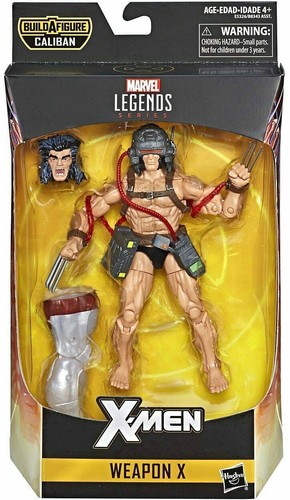 NEW MARVEL LEGENDS WEAPON X WOLVERINE X-MEN SERIES BAF CALIBAN HASBRO FIGURE - Imagen 3 de 7