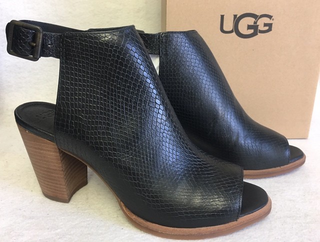 ugg peep toe booties