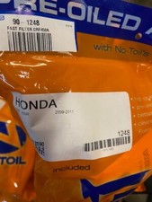 No Toil Kawasaki Honda CRF450R 2009-2012 Pre-Oiled Air Filter