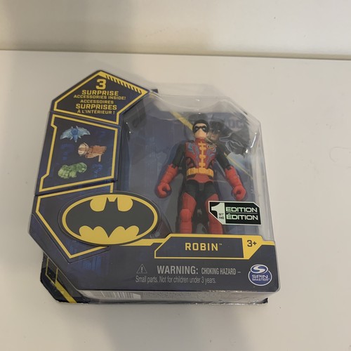 The DC Comics Robin First Edition 4" Action Figure w Accessories, new. - Imagen 6 de 6