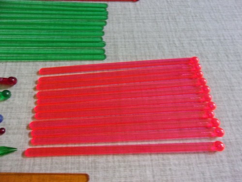 Swizzle Sticks Red Coach Grill Spoon Hilton Hotel Golden Nugget Caesars Drink - Picture 4 of 8