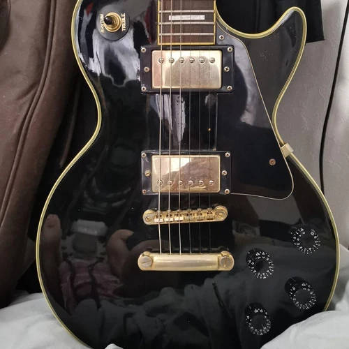 Electric Guitar Blitz by Aria Pro II Les Paul Type Black