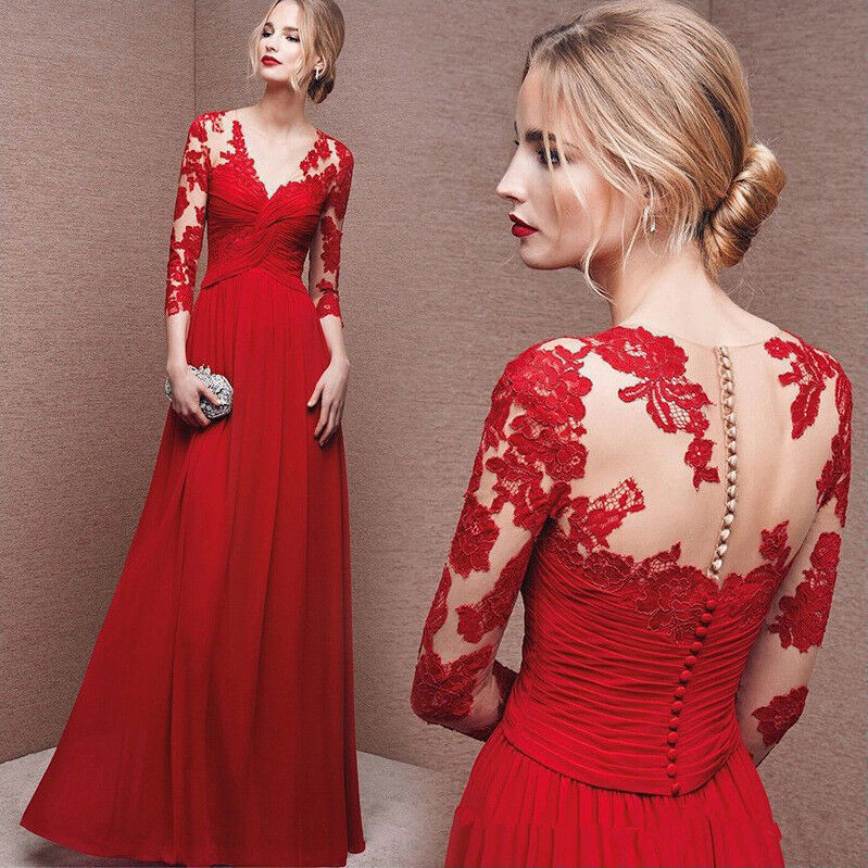 Top 10 Oscars Red Carpet Moments: Best Dressed &Amp; Trends! 11 Evening Dresses Prom Party Gown V Neck Long Sleeves Lace Women'S Formal