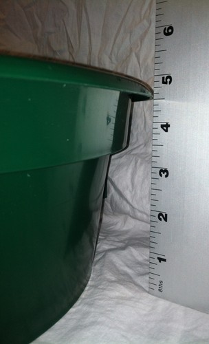 "Tamiz de malla de acero de 1/50" EXTRA PROFUNDO" sartén de prospección DORADO - Imagen 2 de 3