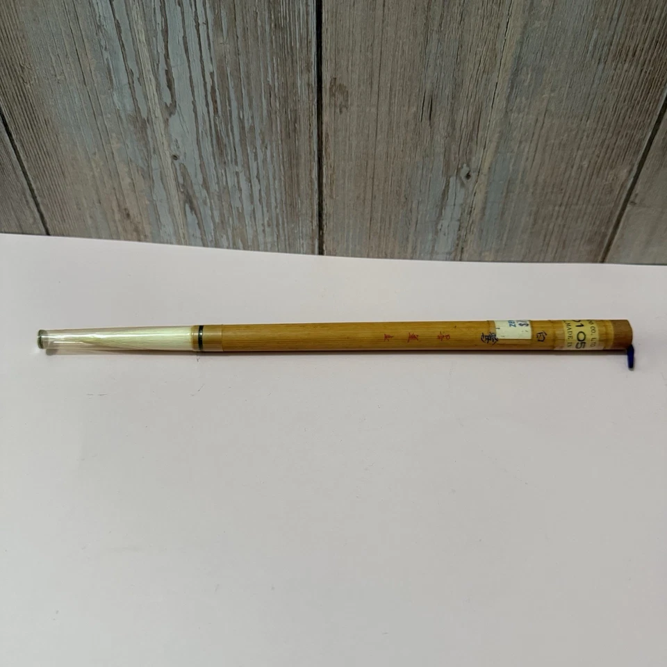 Cepillo de caligrafía Boku-Undo Japón #20105 y barra de tinta #30102 bambú fude sumi Foto 3 de 4