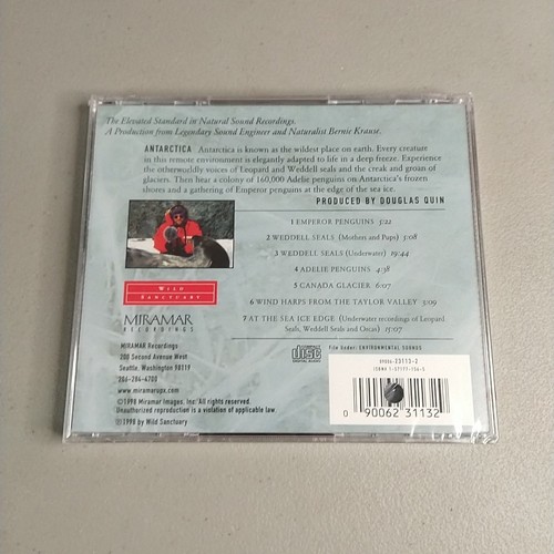 Antarktis: Wild Sanctuary von Douglas Quin (CD, Mai-1998, Miramar) NEU VERSIEGELT - Bild 2 von 4