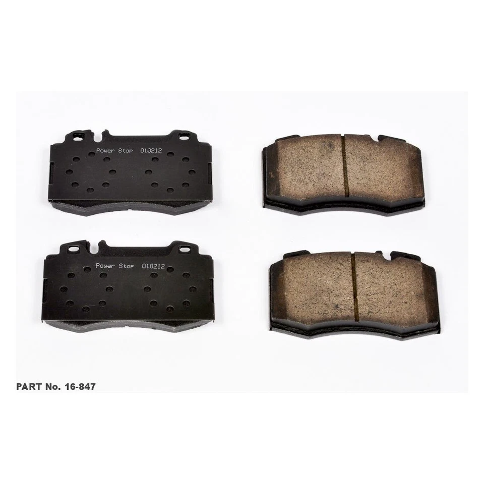 6 pastillas de freno rotores delanteros traseros para Mercedes-Benz SL500 2006 2005 2004 Foto 2 de 4