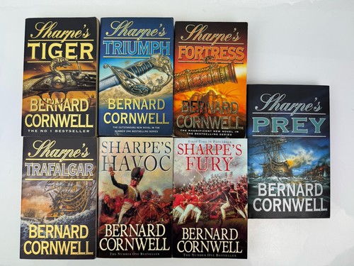 Bernard Cornwell Sharpe Series 20 Books Collection Bundle Paper & Hardback - Imagen 3 de 6