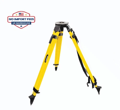 SitePro Surveyor Fiberglass Quick-Clamp Tripod Yellow From USA - product listing photo
