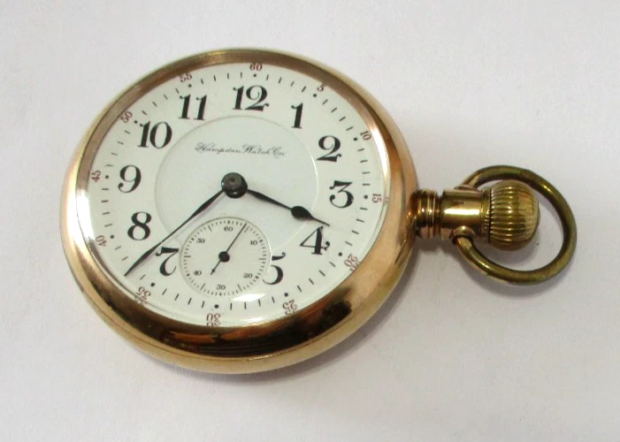 Hampden Gold Filled Pocket Watch Pocket Watches with Vintage for