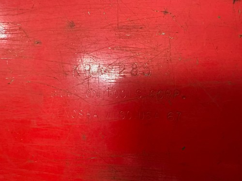 Vintage Snap-On Tool Box KRA-285 USA 19 -1/4 x 5 x 1 -1/2” - Picture 6 of 6