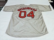2004 World Series Champs BOSTON RED SOX Team Autographed Signed Jersey (11)Autos