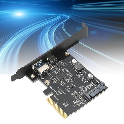 USB 3.1 PCI‑E Card C Internal Expansion Board Type‑C Type‑A GEN2 For WIN7/8/ SAL