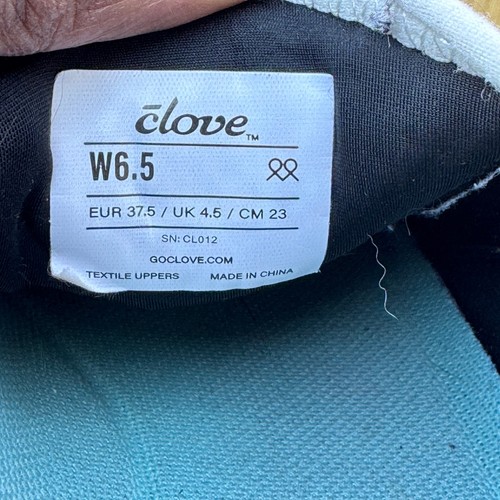 Clove Classic Core Brilliant Nursing Sneaker Shoes Womens 6.5W White Rubber Sole - Picture 8 of 8