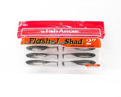 Fish Arrow Soft Köder Flash J Shad 2 Zoll 8 Stück per pack #03 (1673)
