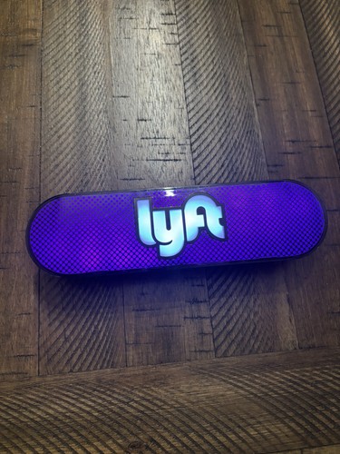 Lyft Pink Glow Mustache Original Official Lyft Brand Collectible - Picture 2 of 4