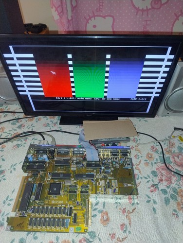 Commodore Amiga 500 rev.5 Chicken Lips Mainboard, Kickstart 1.2, Top!! - Bild 4 von 16