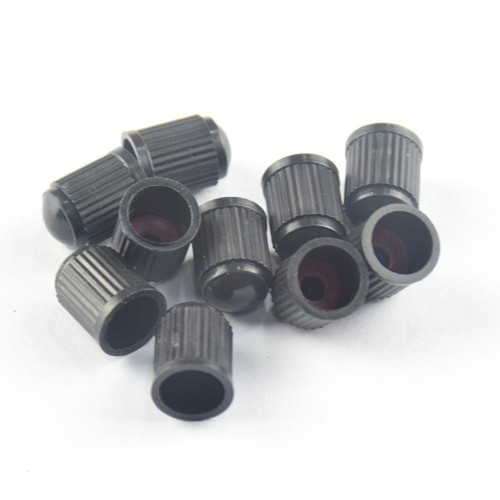 Valve Cap 100pcs/bag Automobile Black Common Dust Cap Modified Plastic - Picture 3 of 7