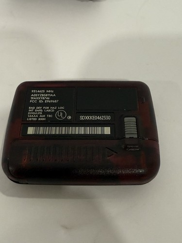RARE Motorola Translucent Purple Pager Beeper W/ Clip Powers On - Zdjęcie 4 z 8