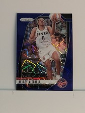 2024 PANINI PRIZM WNBA BLUE PRIZM #64 KELSEY MITCHELL FEVER