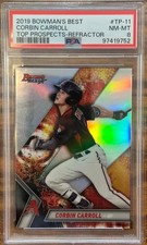 2019 Bowman's Best - Top Prospects Corbin Carroll #TP-11 Refractor (RC)