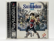 Thumbnail of ebay® auction 167775842724 | Suikoden II 2 ( Sony Playstation , 1999 ) PS1 CIB Complete - Authentic - TESTED