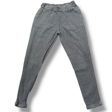 Cat  Jack Girls Joggers Sweat Pants Gray Textured Cotton XL 14 16