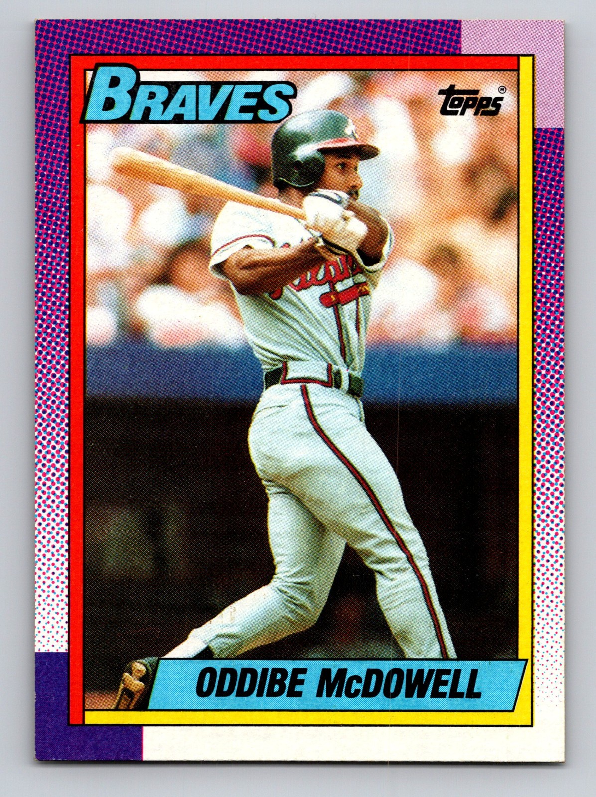 1990 Topps Oddibe McDowell #329