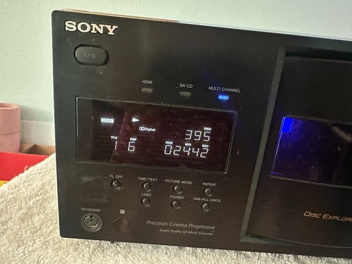 Sony DVP-CX995V Disc Explorer 400 DVD CD SACD Player HDMI mit Fernbedienung - Bild 7 von 19