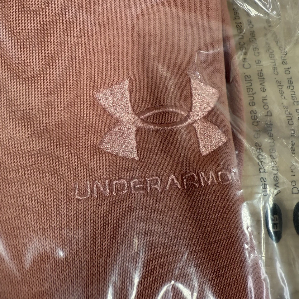 Pulôver Under Armour UA Icon com capuz de lã academia masculino grande L canyon rosa - Imagem 4 de 4