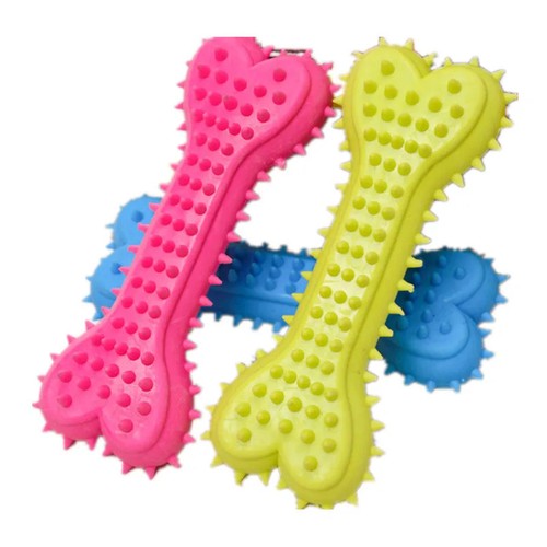 Pet Toys for Small Dogs Rubber Resistance To Bite Dog Toy Teeth Cleaning Chew - Picture 18 of 29