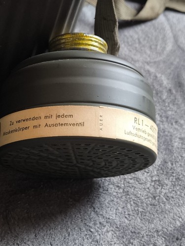 Gasmaske Wehrmacht unbenutzt - Bild 9 von 19