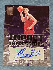 E523 2021-22 Donruss Elite Impact Impressions Gheorghe Muresan #II-GHE Auto