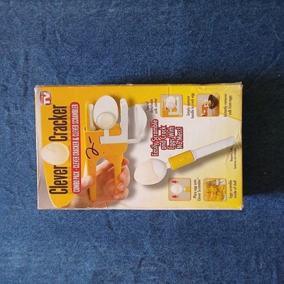Clever Egg Cracker Clever Scrambler Combo Pack New In Box sk-b