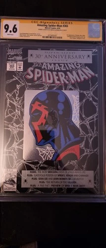 ASM #365 CGC 9.6 SS Signed & Sketched Sam De La Rosa 1st Spider-Man 2099