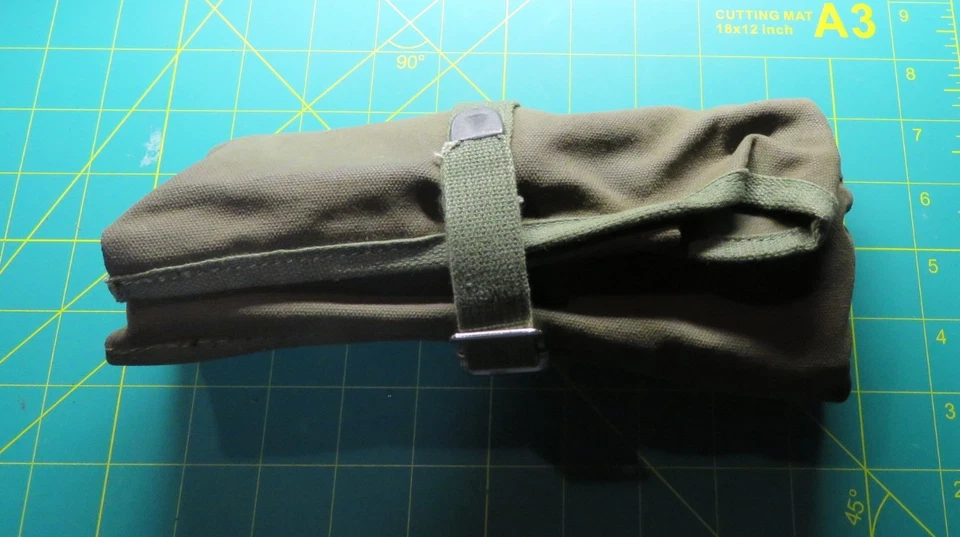 Kit de reparación de cinta métrica Lufkin Rule # 576 vintage lona estadounidense en excelente estado Foto 4 de 4