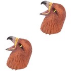 2 pcs  Adorable Eagle Shaped Glove Performance Prop Kids Warm Glove for Party