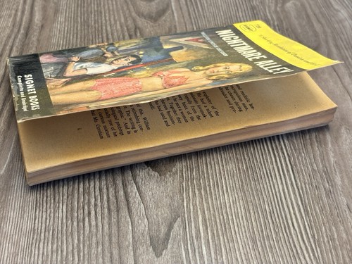 RARE Banned Book Nightmare Alley William Lindsay Gresham Vintage Paperback 1950 - Picture 7 of 12