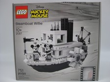 LEGO Ideas: Steamboat Willie (21317)..New..Factory sealed