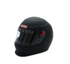 277995 Racequip PRO25 Full Face Helmet Snell SA2025 Rated Flat Black Large