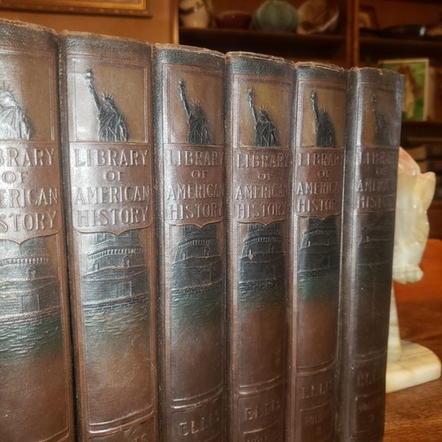 LIBRARY OF AMERICAN HISTORY BY EDWARD S. ELLIS, COMPLETE 9-VOLUME SET 1918 1919 - Picture 6 of 14