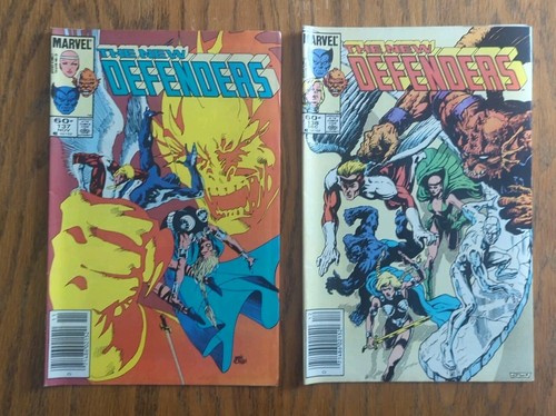 Big Lot (23) of Marvel The New Defenders Copper Age (80s) Comic Books Newsstand - Picture 14 of 23