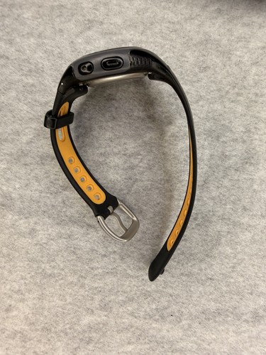 Orologio Y2K NIKE TRIAX SPEED 50 SUPER BOWERMAN Nero Giallo Grigio Running Timer - Foto 4 di 6
