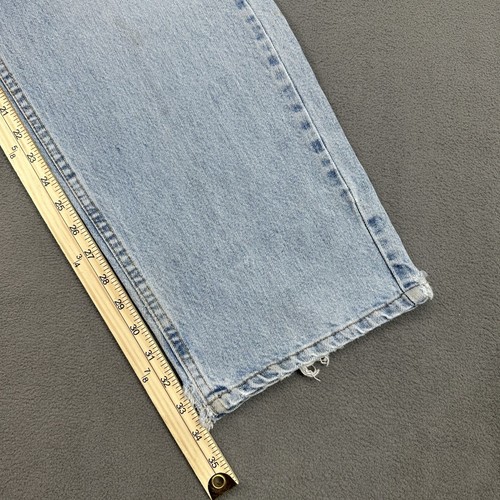 Levis 565 Loose Fit Straight Leg Jeans 34x32 (34x34 Fit) Distressed USA Made 90s - Picture 14 of 22