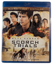 Maze Runner: The Scorch Trials (Blu-ray + DVD, 2015)