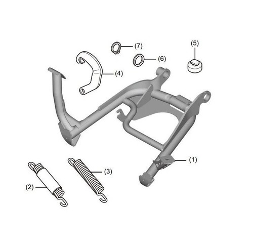 2024-25 GENUINE OEM HONDA Africa Twin Adventure Sports Centerstand 08M70-MLN-EQ0 - Bild 3 von 4